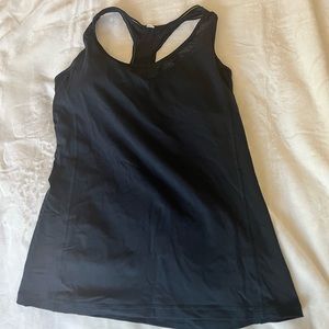 Lululemon racer back tank in navy size 8